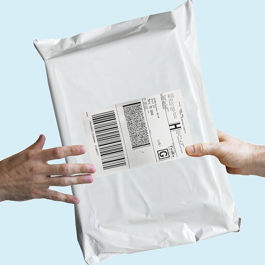 Poly Mailers, Poly Bags for Non-Fragile Items, 19" x 24" 500 Pcs