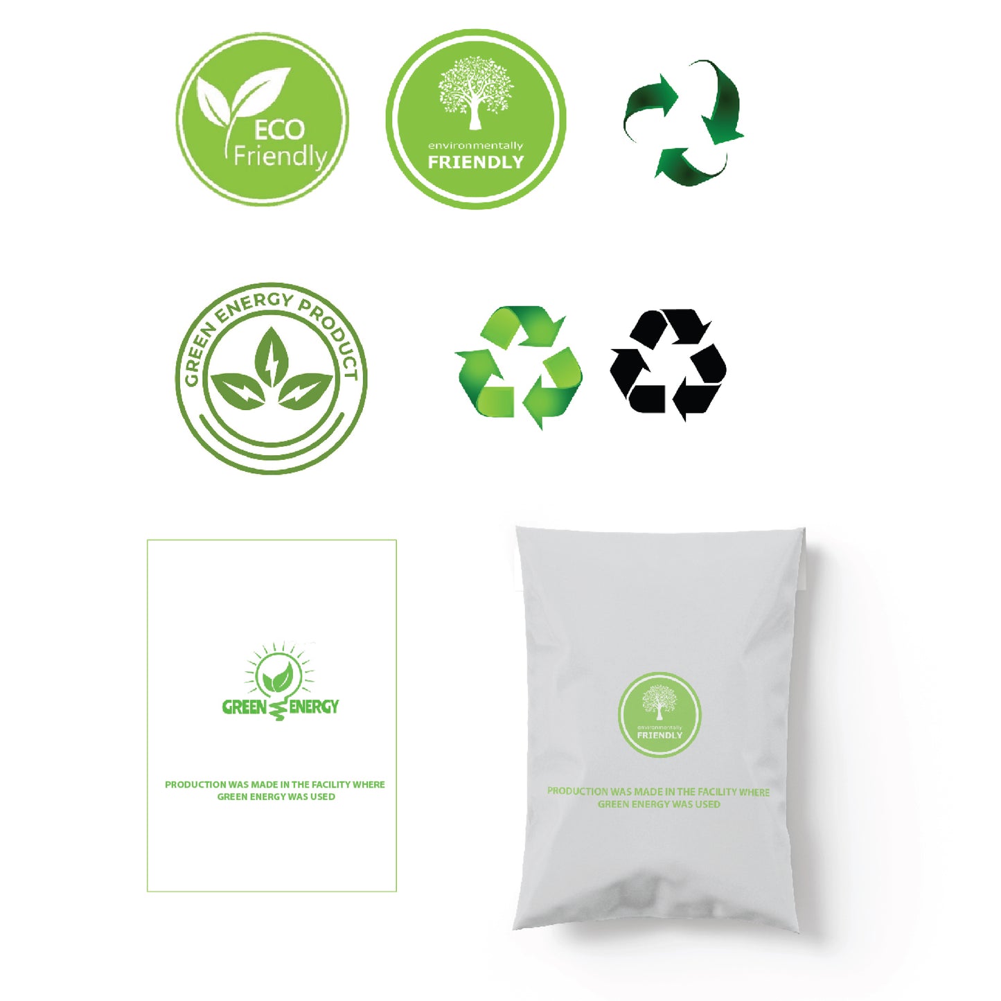 10" x 13" Poly Mailers Shipping Bags for Non-Fragile Items