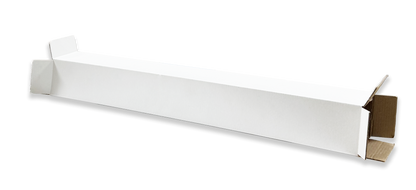 Shipping Tube Box 4x4x24" Premium Laminated Self-Sealing Edge for DTF Film Rolls, UV Stickers, Posters & Blueprints