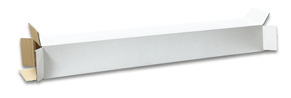 Shipping Tube Box 4x4x24" Premium Laminated Self-Sealing Edge for DTF Film Rolls, UV Stickers, Posters & Blueprints