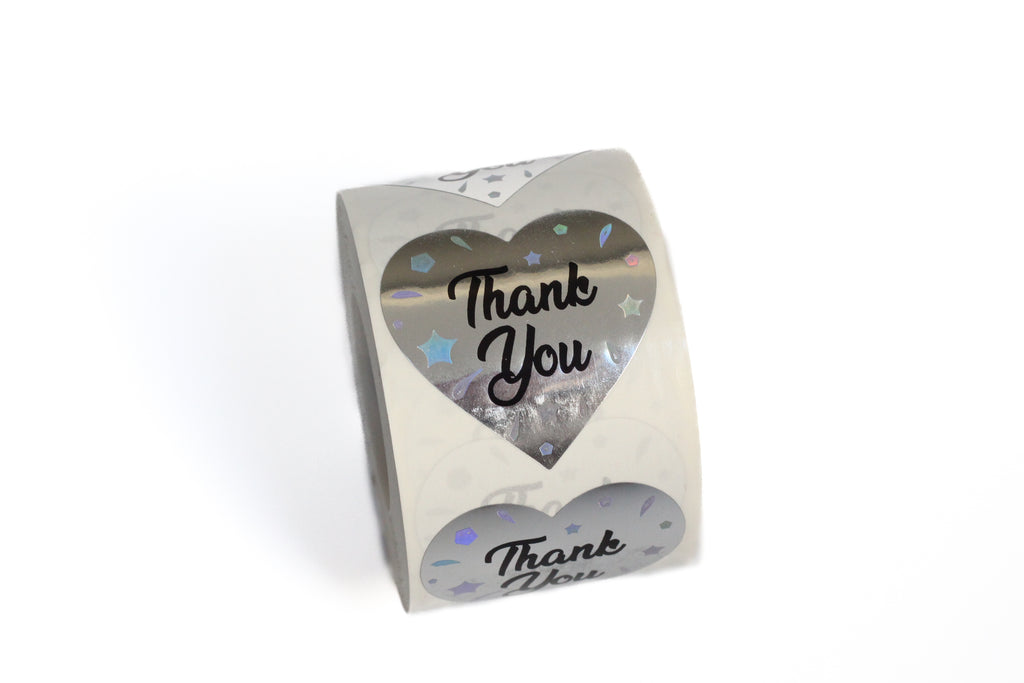 Thank You Labels for Small Business 1.5 R Inch (Love)