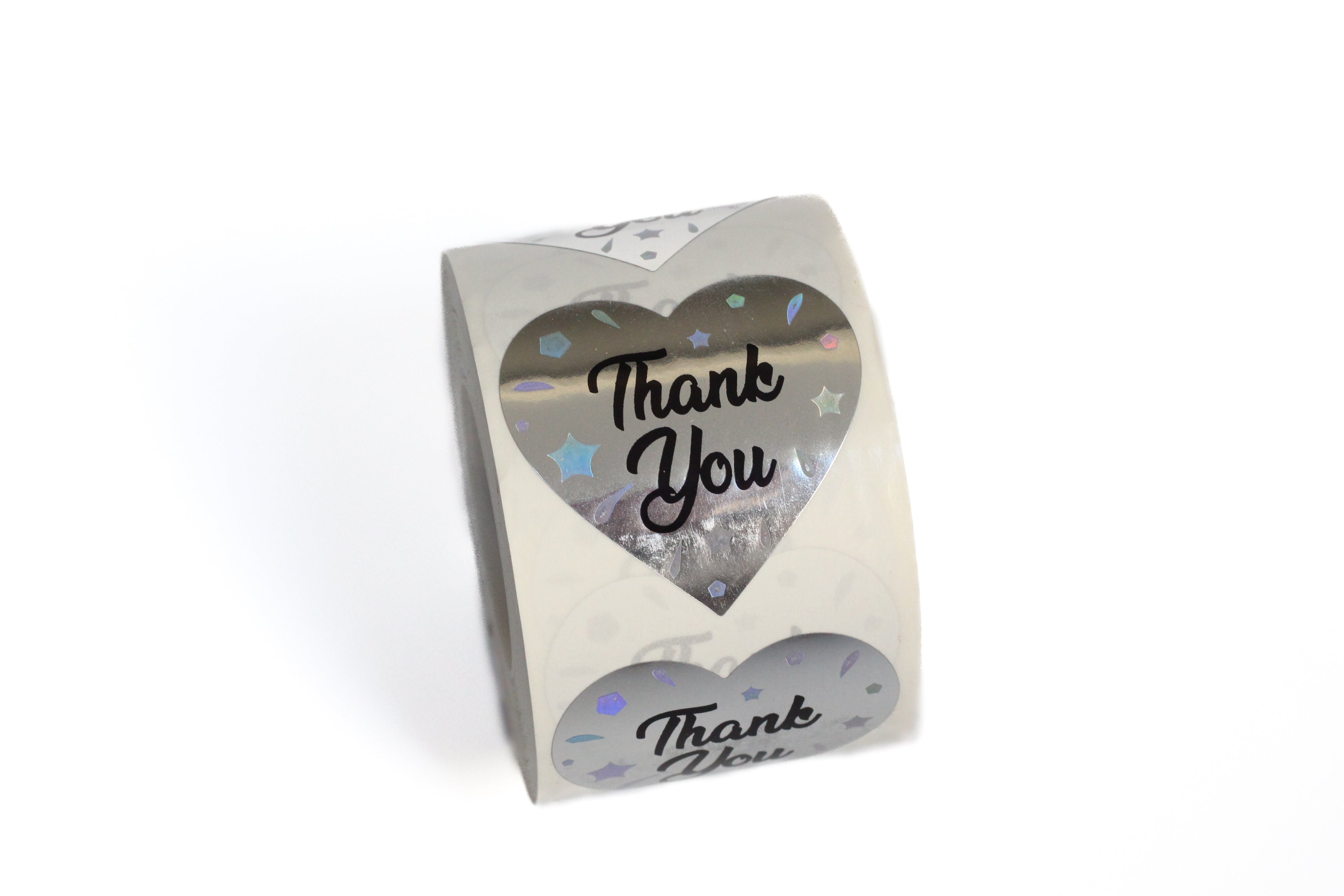 Thank You Labels for Small Business 1.5 R Inch (Love)