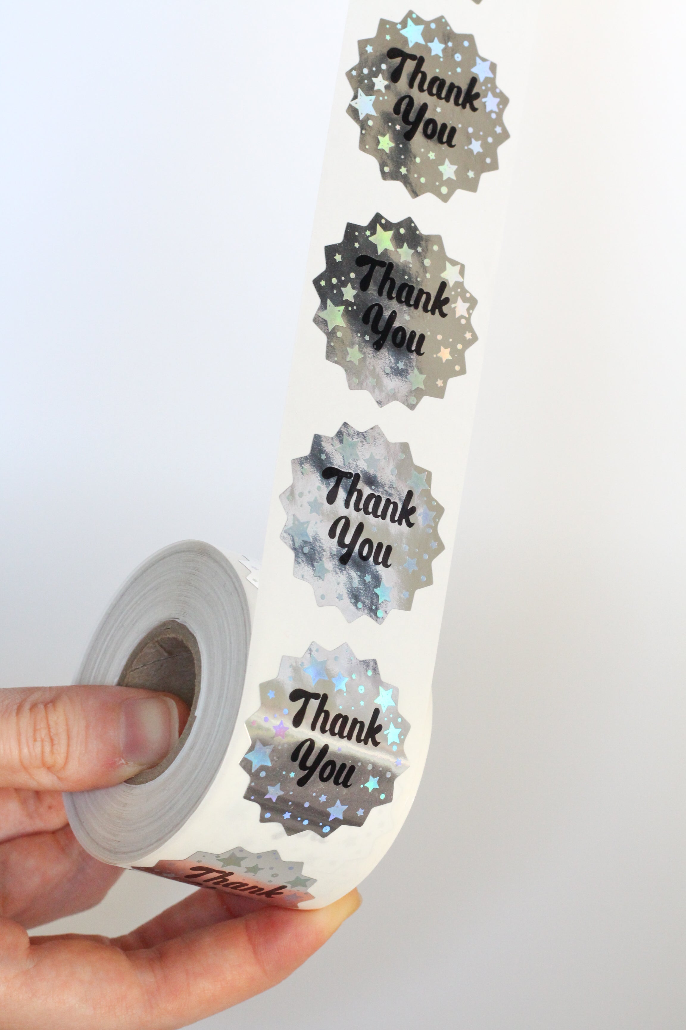 Thank You Labels for Small Business 1.5 R Inch (Galaxy)