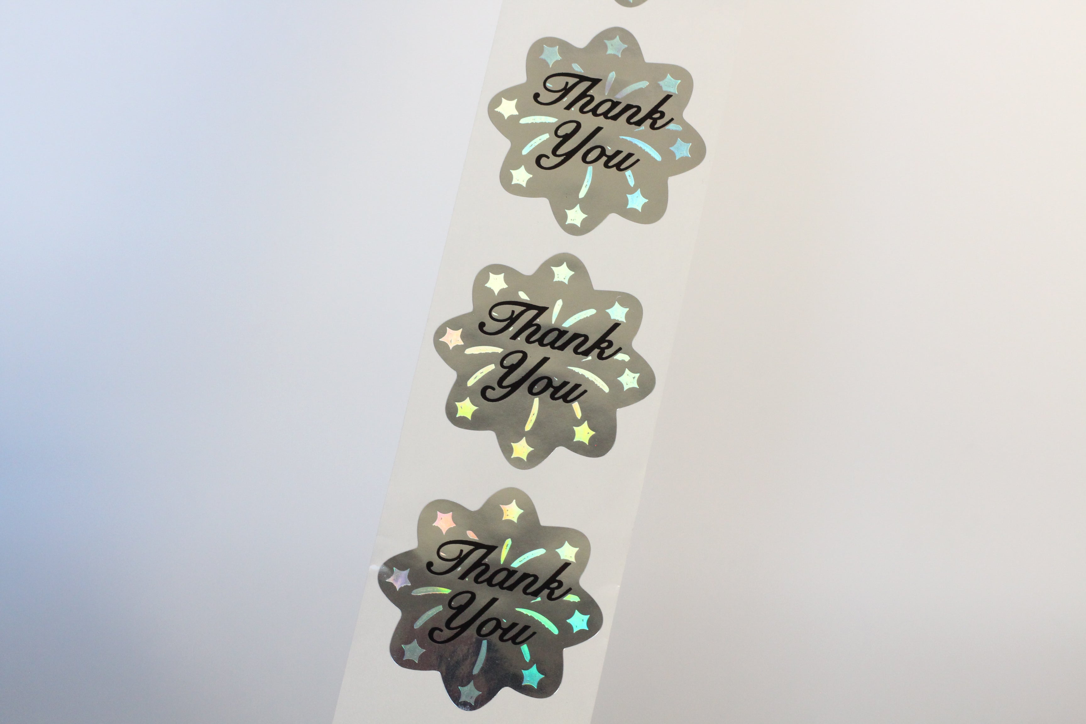 Thank You Labels for Small Business 1.5 R Inch (Leaf)