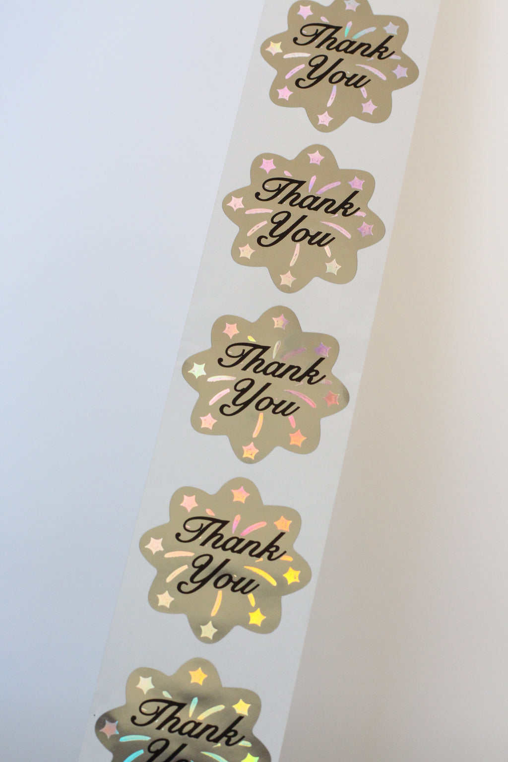 Thank You Labels for Small Business 1.5 R Inch (Leaf)
