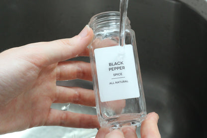 125 Pcs Kitchen Spice Labels for Food Containers