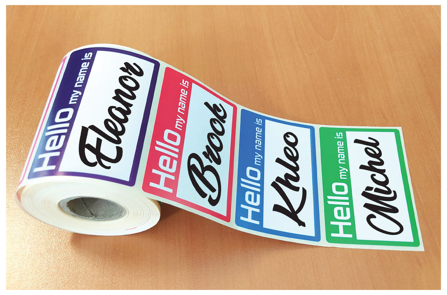 Hello My Name is Nametags 2x3 Inch 400 Pcs (Name)