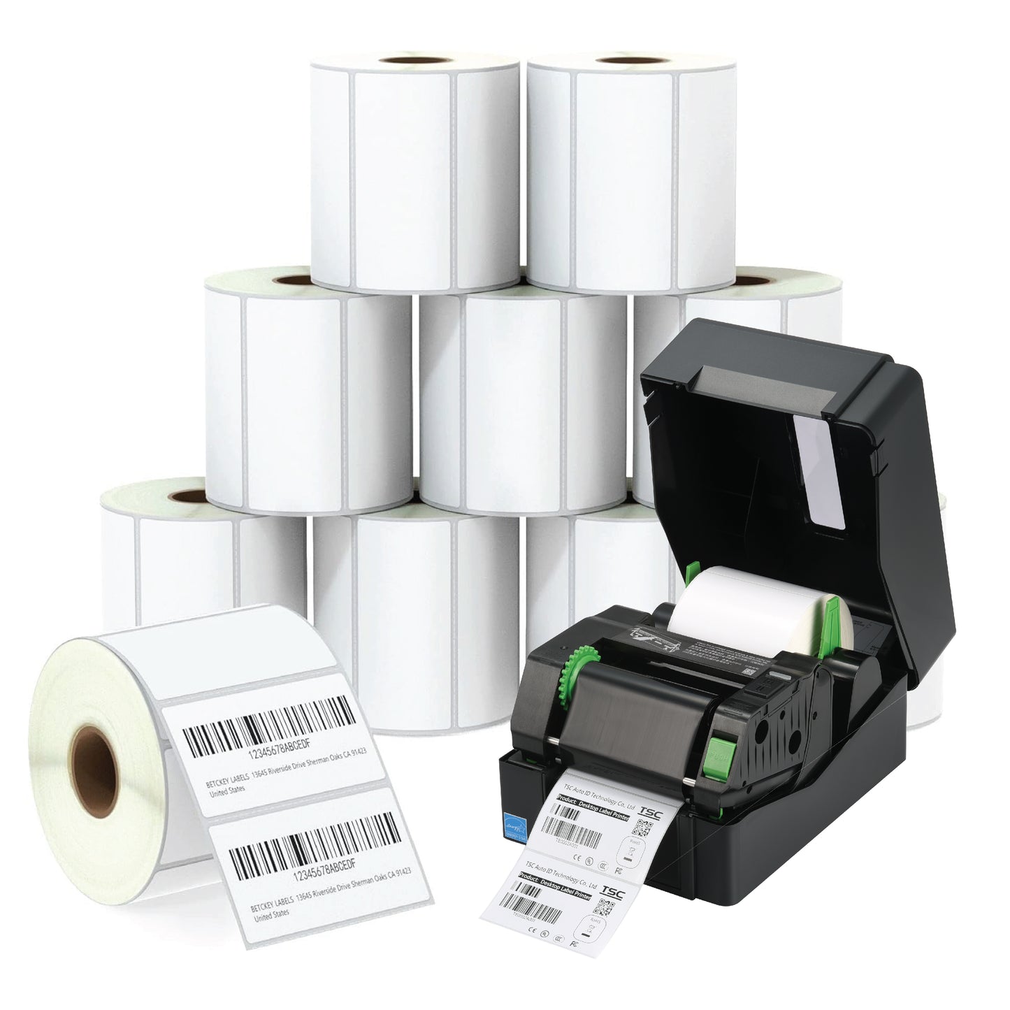 3" x 2" / 3" Core Thermal Shipping Label Rolls
