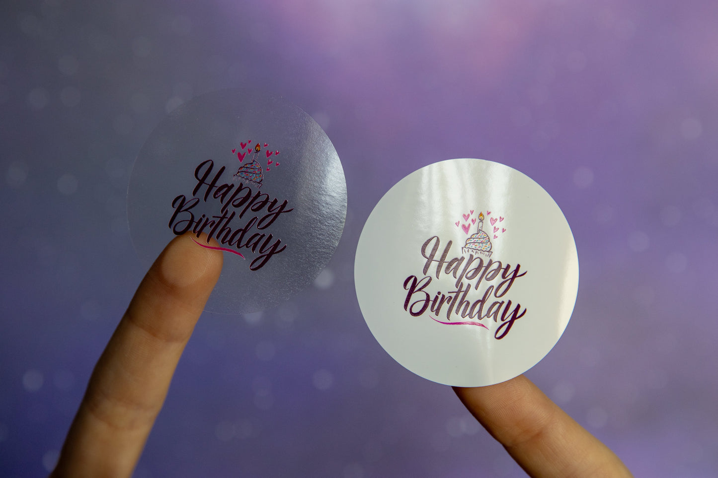 Custom Round Labels