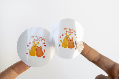 Custom Round Labels